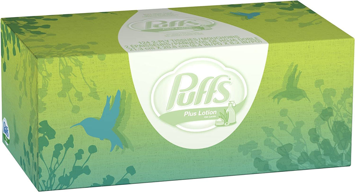 Puffs TISS +Lotion 124CT