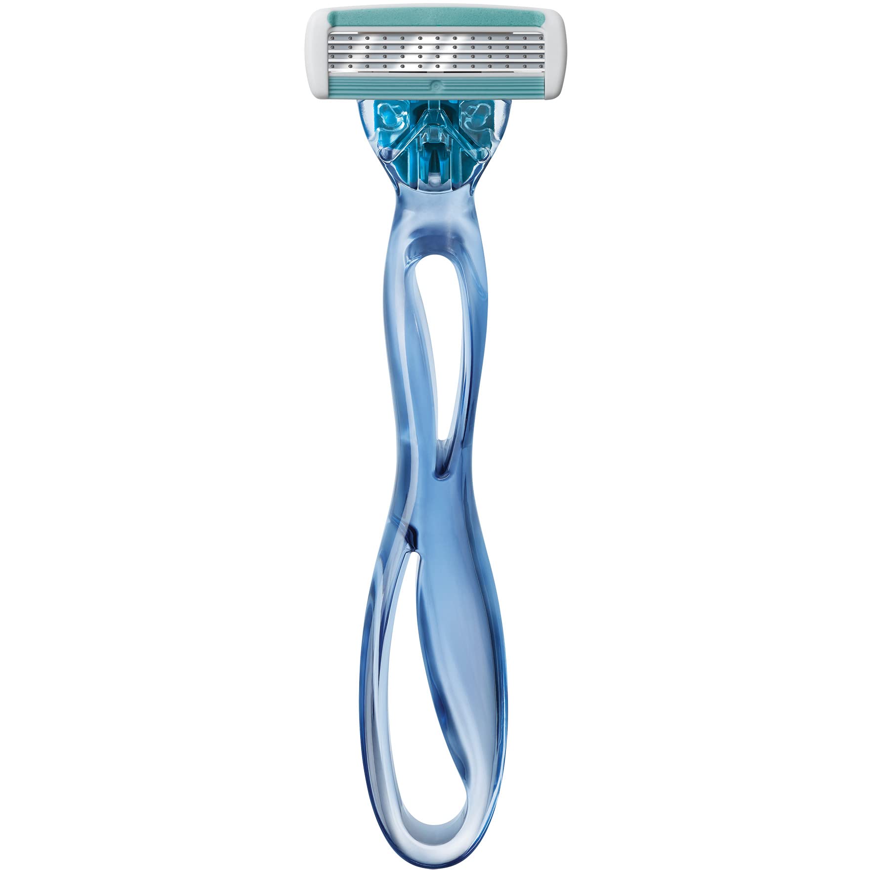 BIC Soleil Bella Click Women's 4-Blade Disposable Razor, 1 Handle and 4 Cartridges