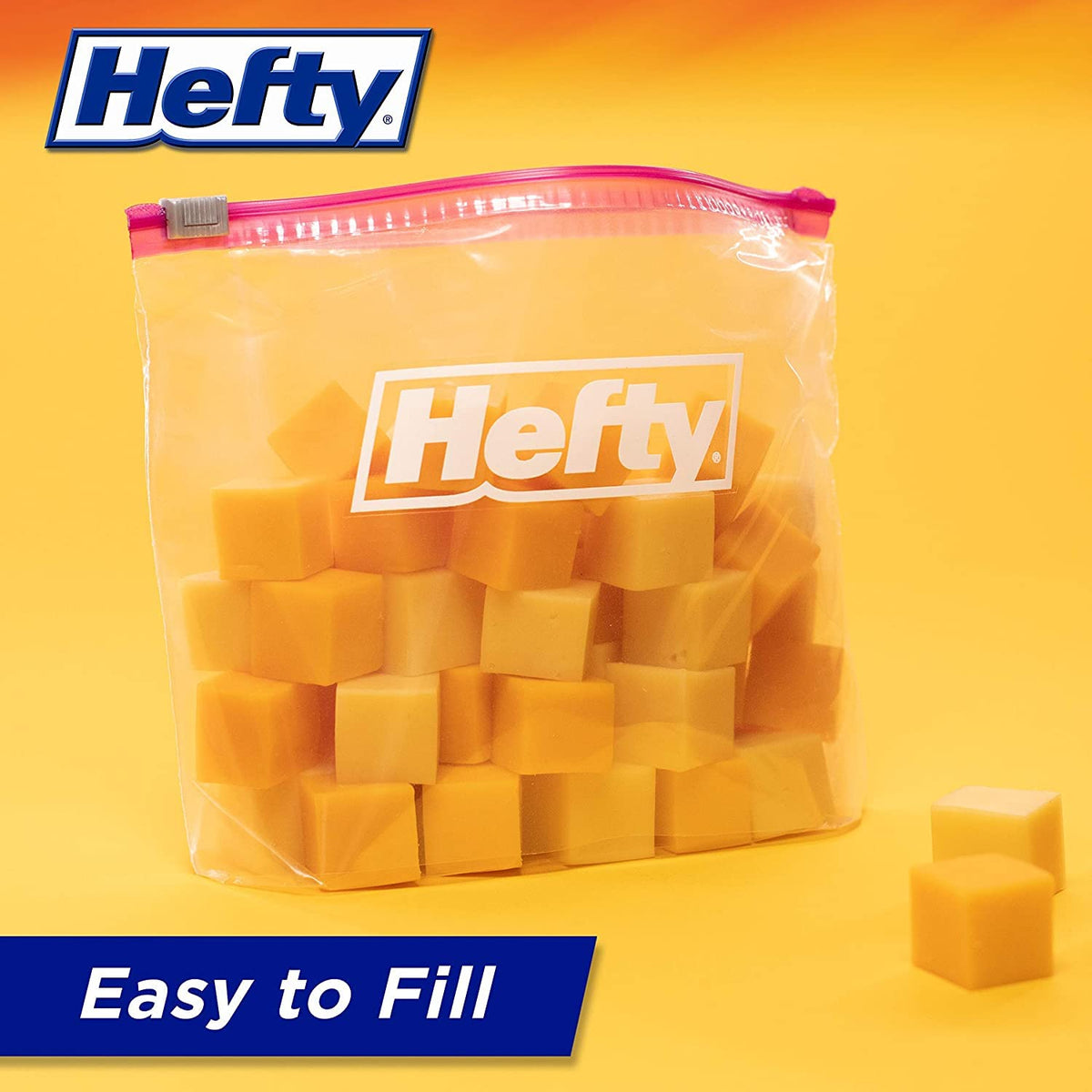 Hefty Storage Slider Bags, Quart, 40 Count (Pack of 9)