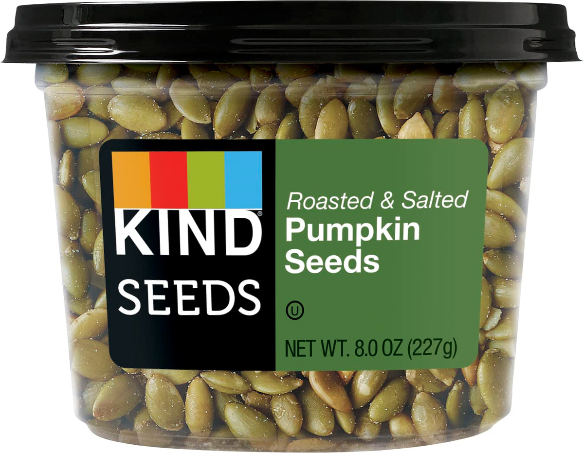 KIND Roasted & Salted Pumpkin Seeds, 7.0 Ounce, 1