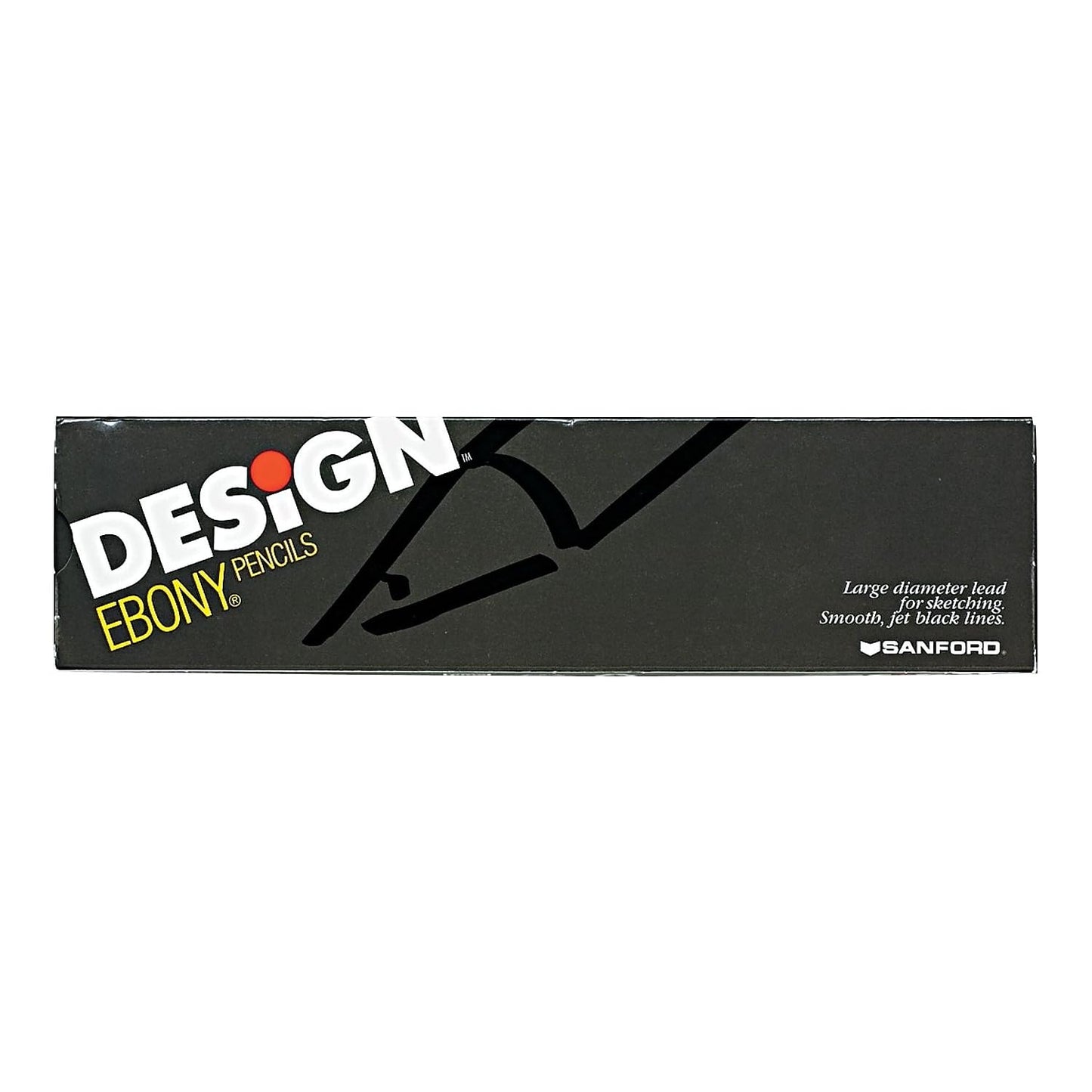 Prismacolor, SAN14420, Ebony Sketching Pencil, 12 / Dozen
