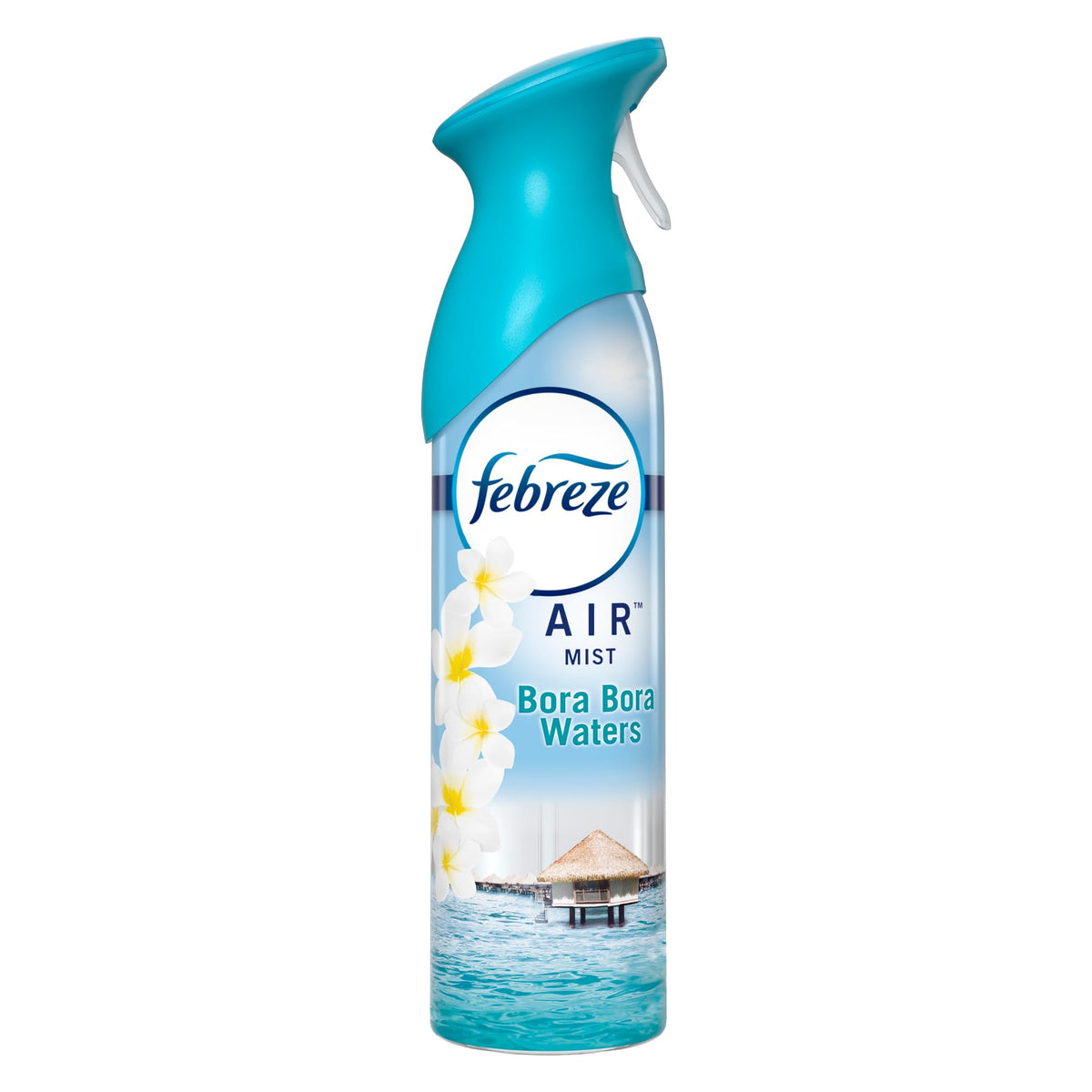 Febreze Air Mist Air Freshener Spray, Odor-Fighting Room Spray, Air Fresheners for Home and Bathroom and Kitchen, Aerosol Can, Bora Bora Waters Scent, 8.8oz, 1 Count