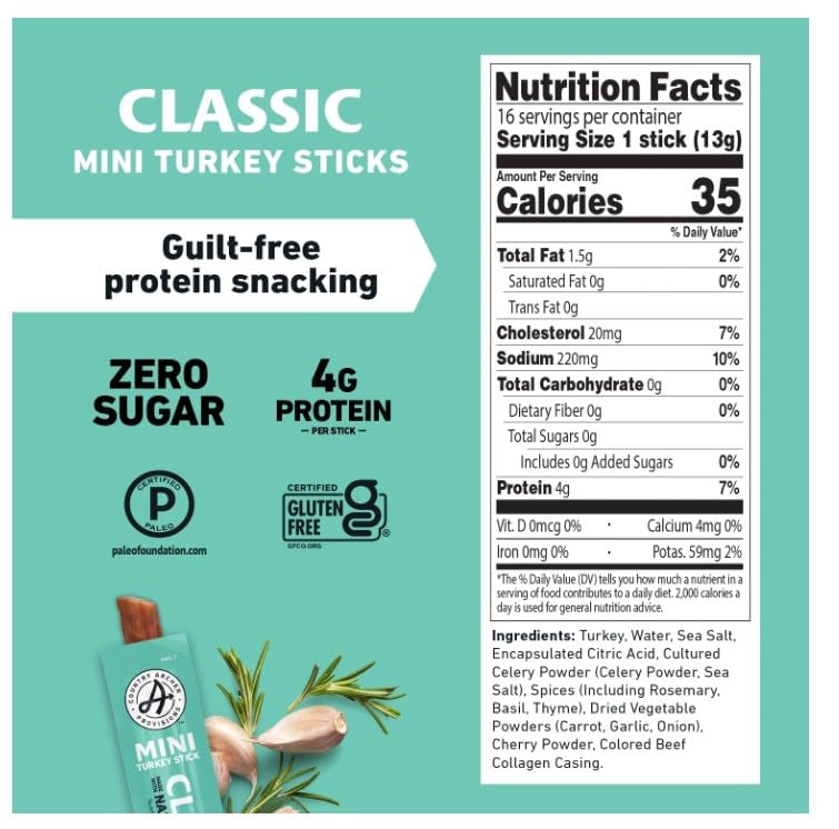 Country Archer mini Turkey Jerky Sticks