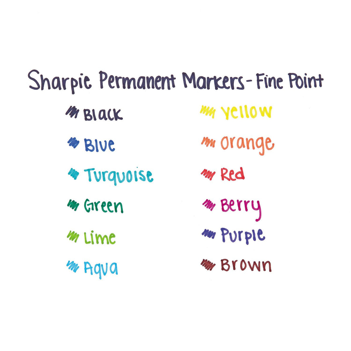 Sharpie 1801743 Pink Ribbon Fine Tip Permanent Marker, Black, 2/Pack (SAN1801743)