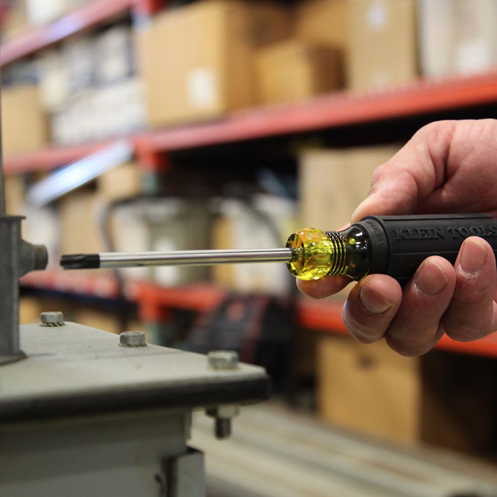 Klein Tools 7324 #2 Combo Tip Driver, 4-Inch Fixed Blade, Made in USA