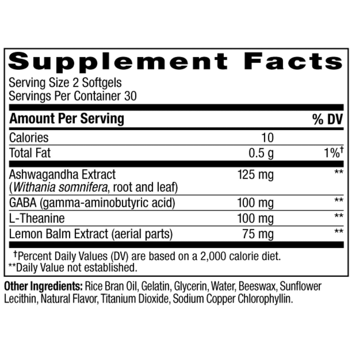 OLLY Ultra Goodbye Stress Softgels, 60ct