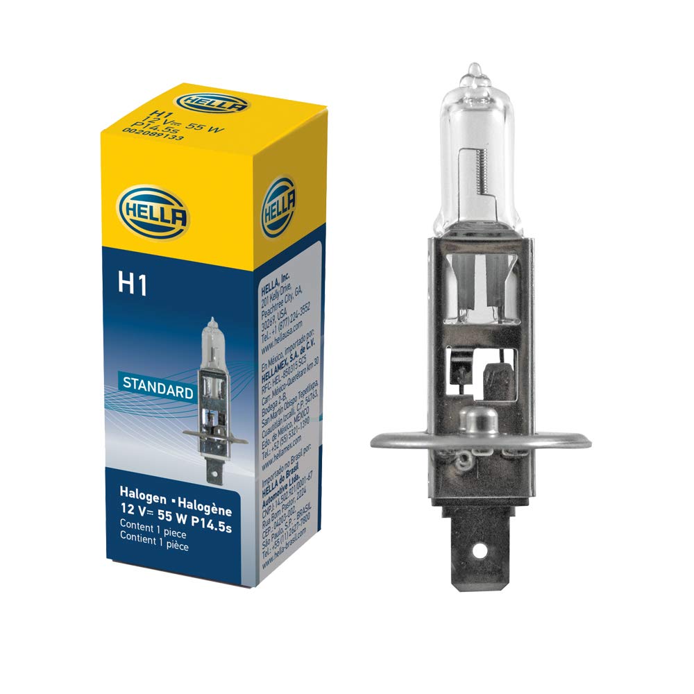 Hella H1 Standard Halogen Bulb, 12 V, 55W