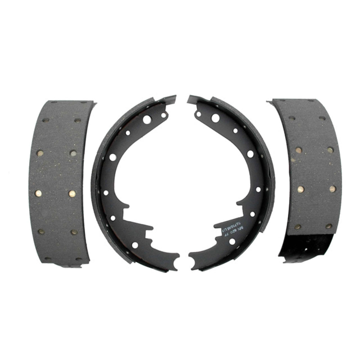 ACDelco Gold 17473R Riveted Rear Drum Brake Shoe Set