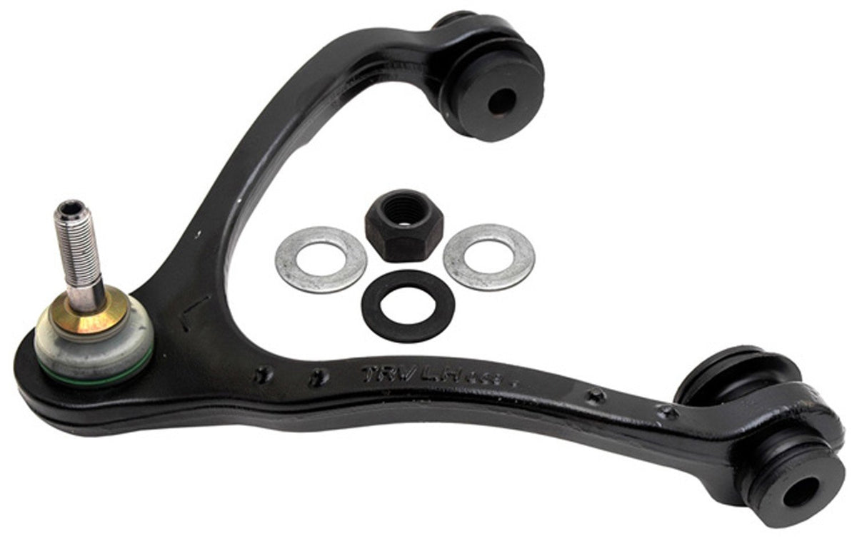 ACDelco Professional 45D1077 Front Driver Side Upper Suspension Control Arm and Ball Joint Assembly , Black