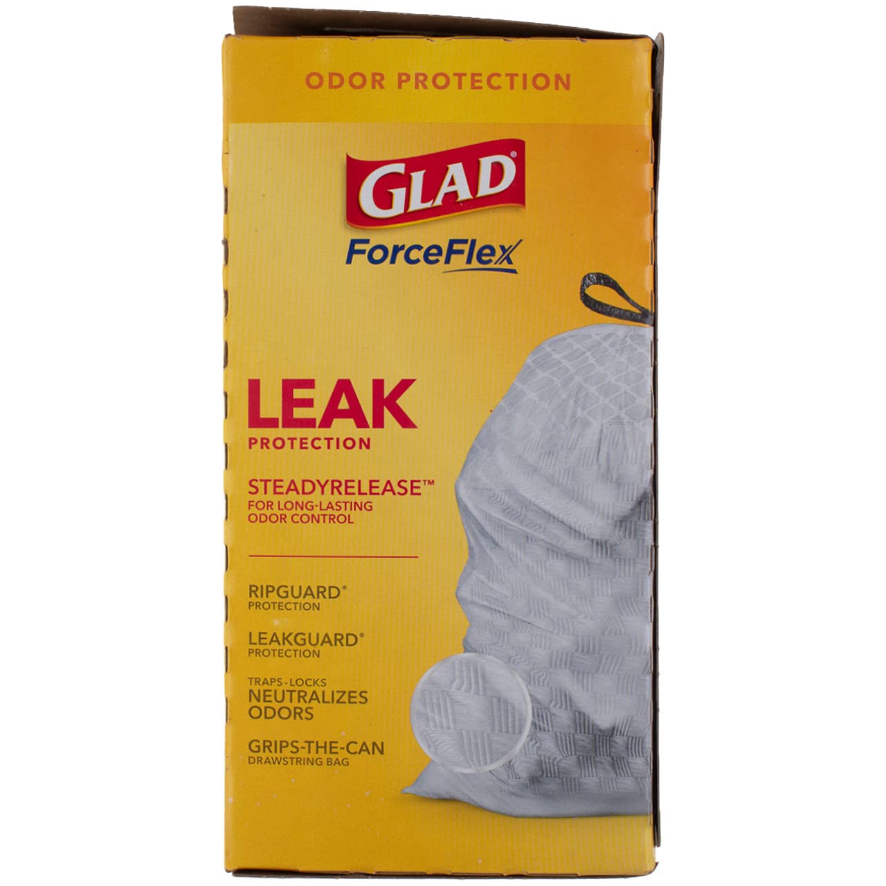 CLOROX Glad Tall Kitchen Bags 13 Gal. 0.90mil White 40 Bags/Box
