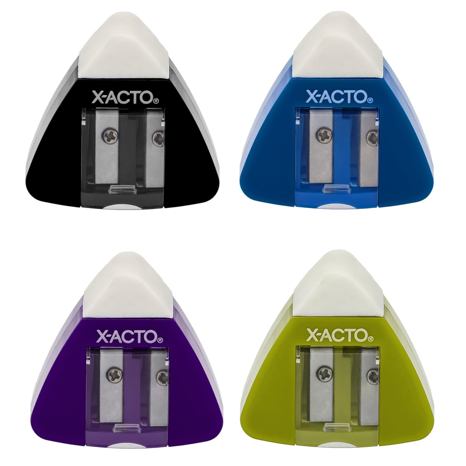 ELMERS X-Acto Pencil Sharpener with Eraser (11184Q)