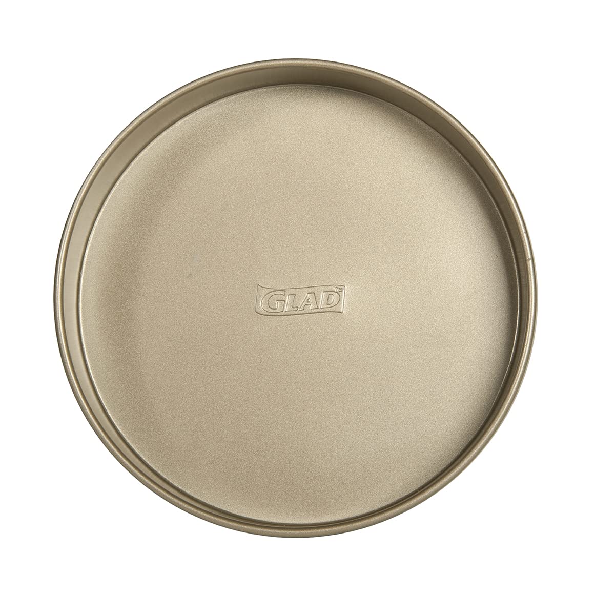 Glad Round Baking Pan Nonstick - Heavy Duty Metal Bakeware for Cakes and Desserts, 9.6 inches