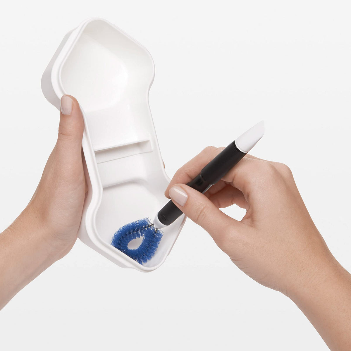 OXO Good Grips Kitchen Appliance Cleaning Set, White