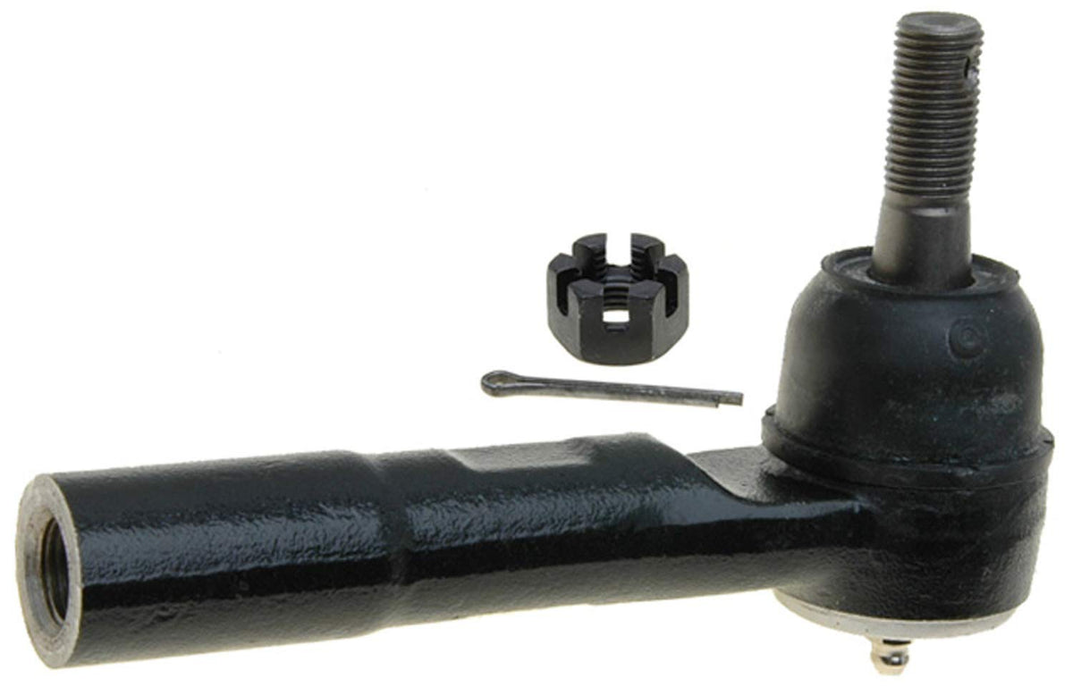 ACDelco Advantage 46A1092A Outer Steering Tie Rod End with Fitting, Pin, and Nut, Black