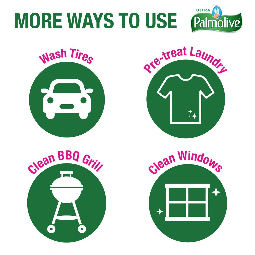 Palmolive Ultra Soft Touch Liquid Dish Soap | Soft Touch on Hands | Tough-on-Grease | Concentrated Formula | Coconut Butter & Orchid Scent - 20 Ounce Bottle (Pack of 3)