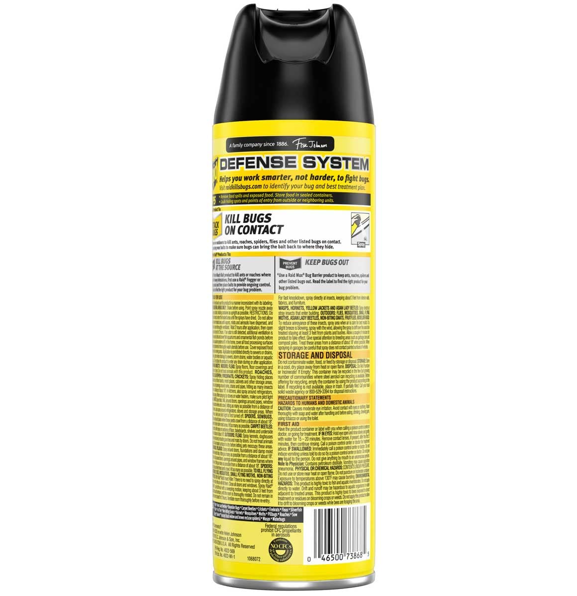 Raid Multi Insect Killer 15 Ounce (Pack of 6)