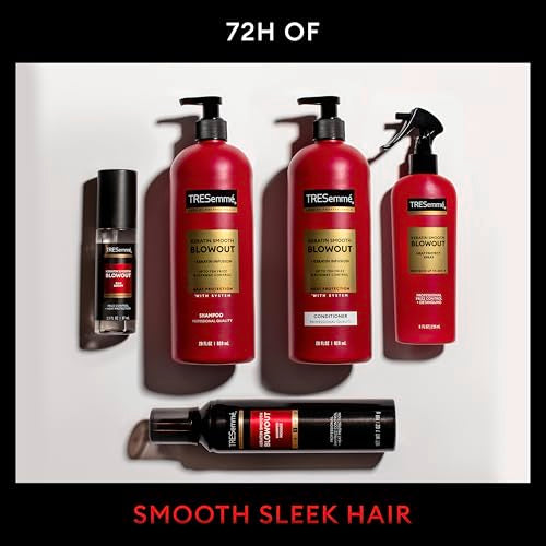 TRESemmé Whipped Shaping Mousse Keratin Smooth for Instant Hydration, Weightless, 7 Fl Oz