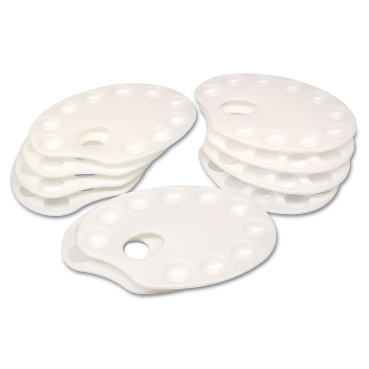Creativity Street Pallette Paint Tray, 10 Pack (AC)