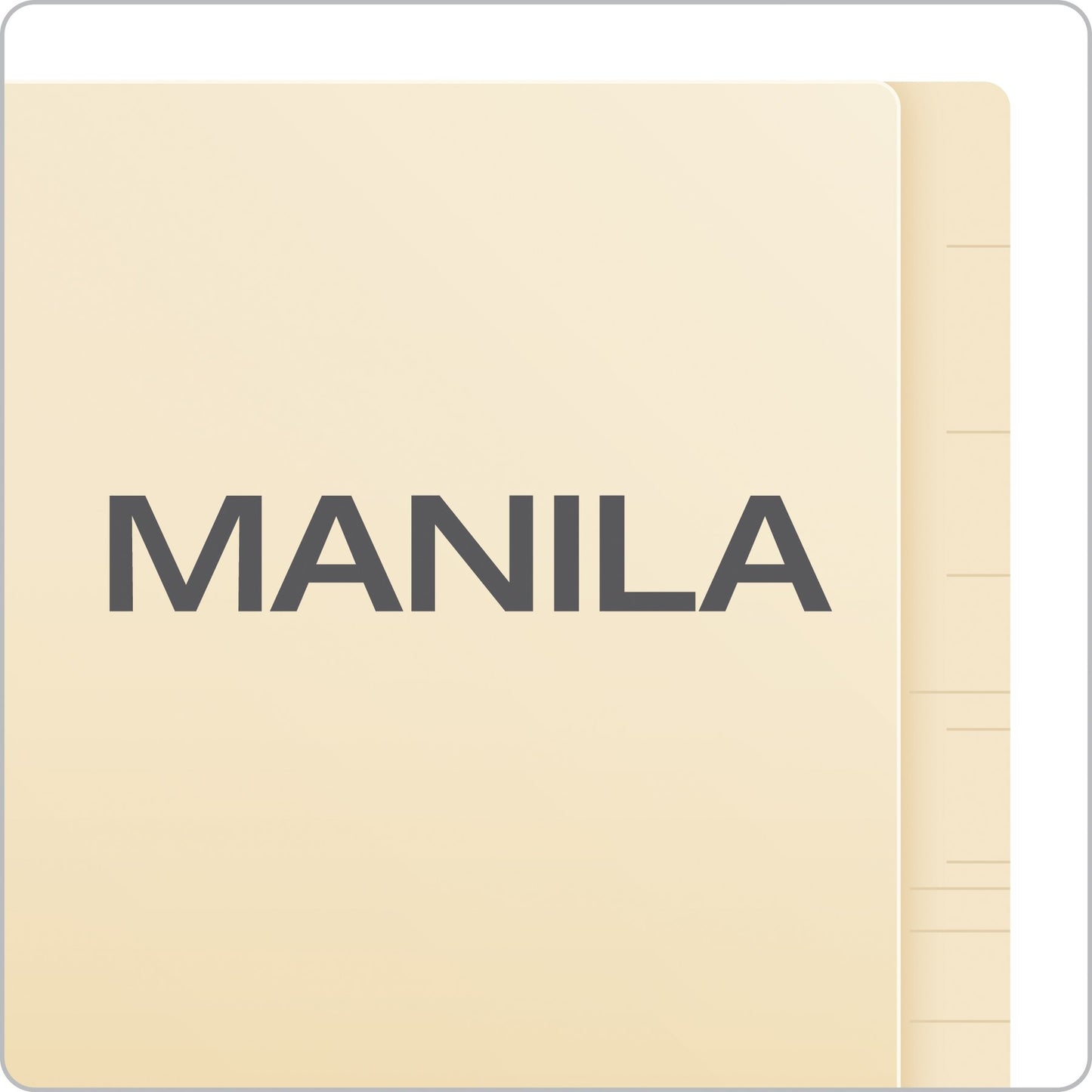 Pendaflex Reinforced Manila End-Tab Folders, Letter Size, Straight Cut, 100/BX (11035)