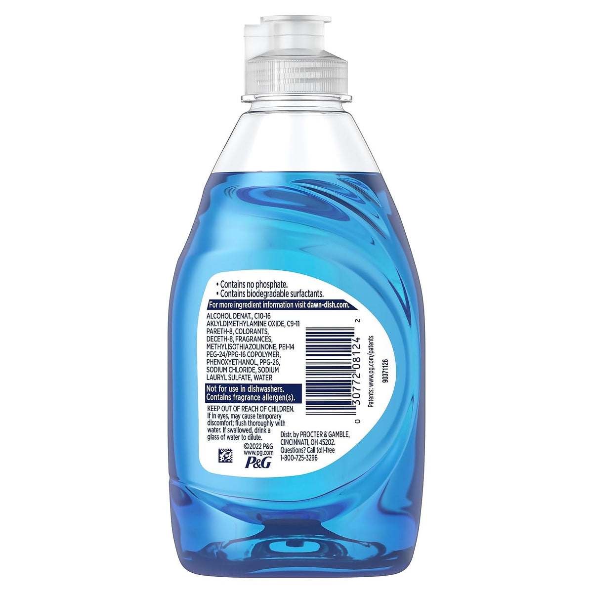Dawn Ultra Liquid Dish Soap, Original Scent, 7.5 Oz.
