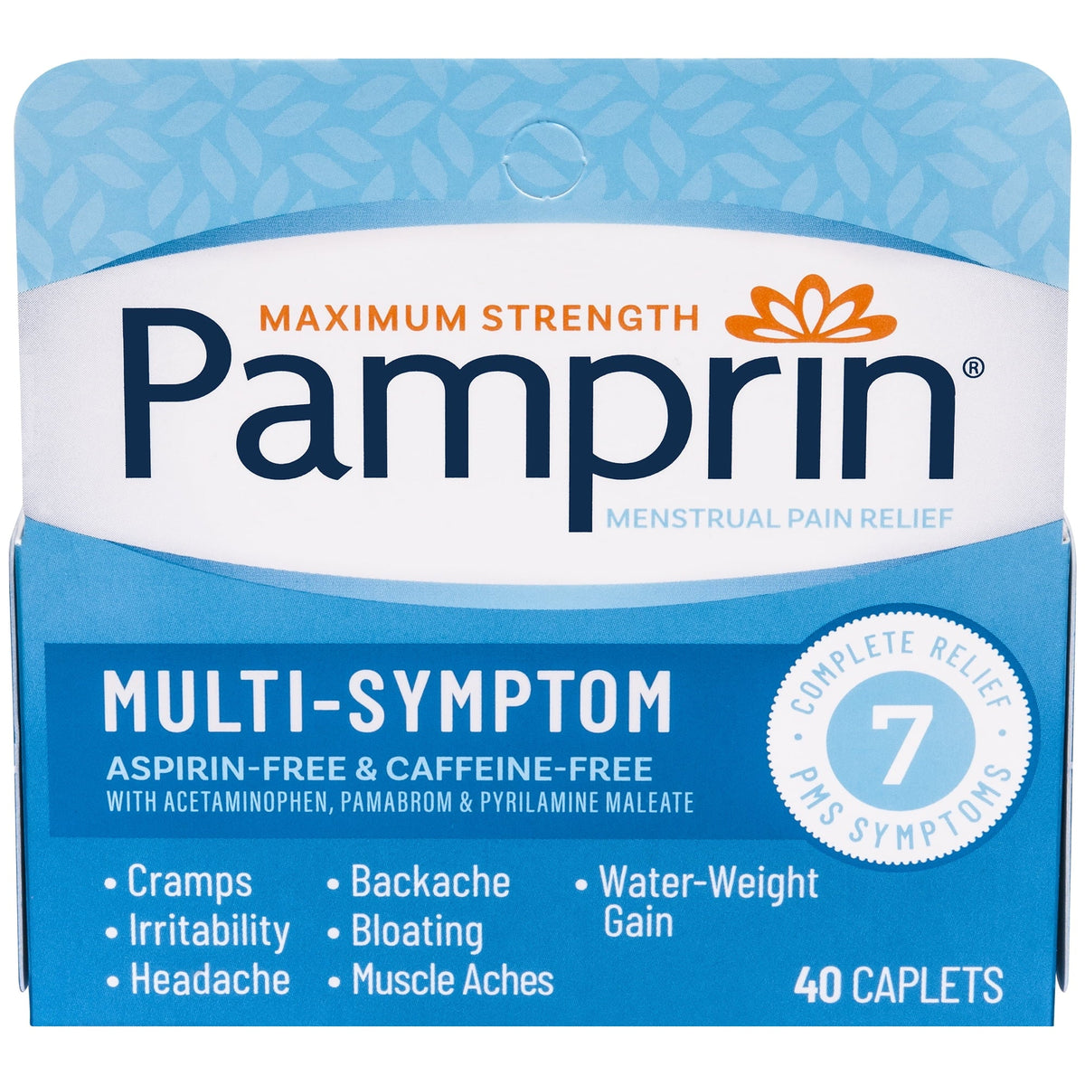 Pamprin Multi Symtm Caps 40 ct product image 1
