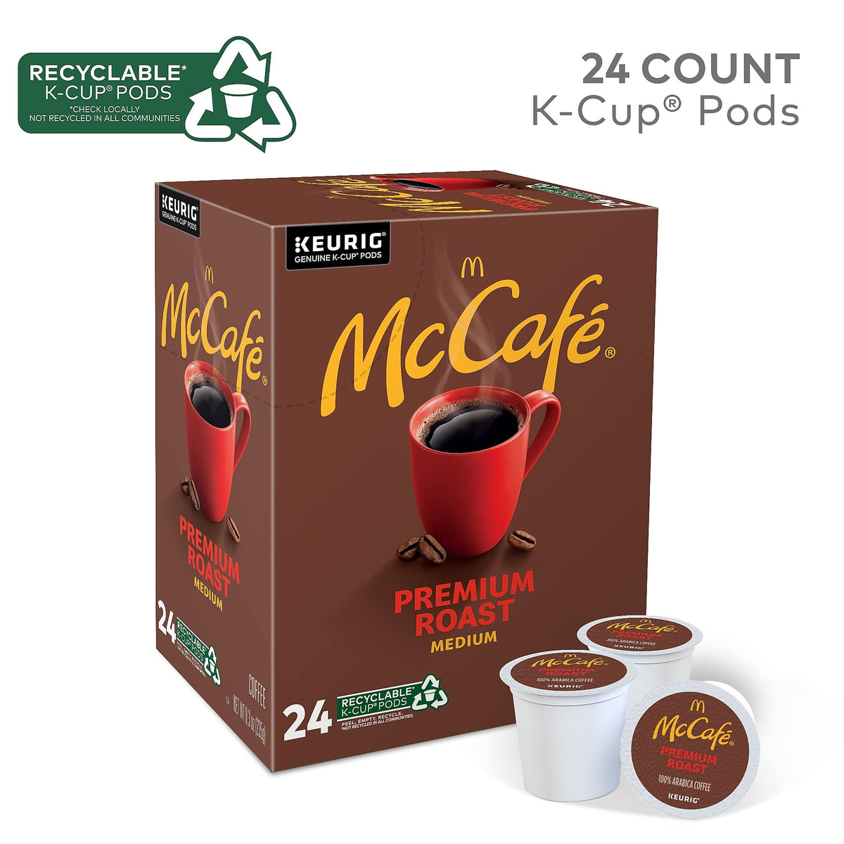 McCafe Premium Roast K-Cup, 24/bx