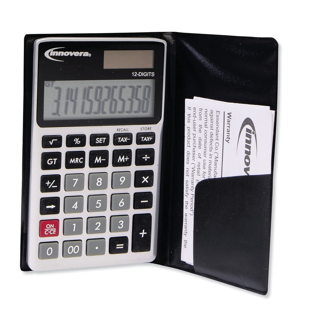INNOVERA 15922 Handheld Calculator, 12-Digit LCD