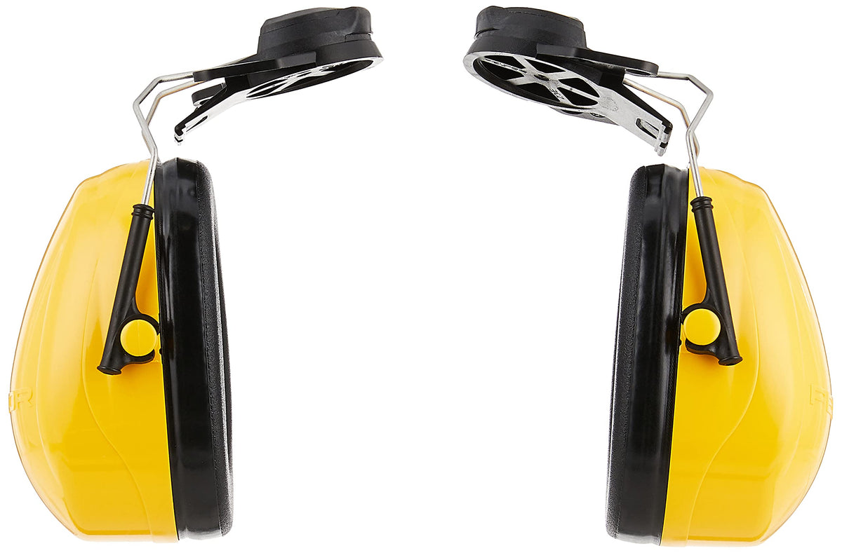 3M Helmet Attachable, Medium, Yellow, 1 Count (Pack of 1)