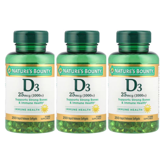 Nature's Bounty Vit D 1000iu 250 Count product image 1
