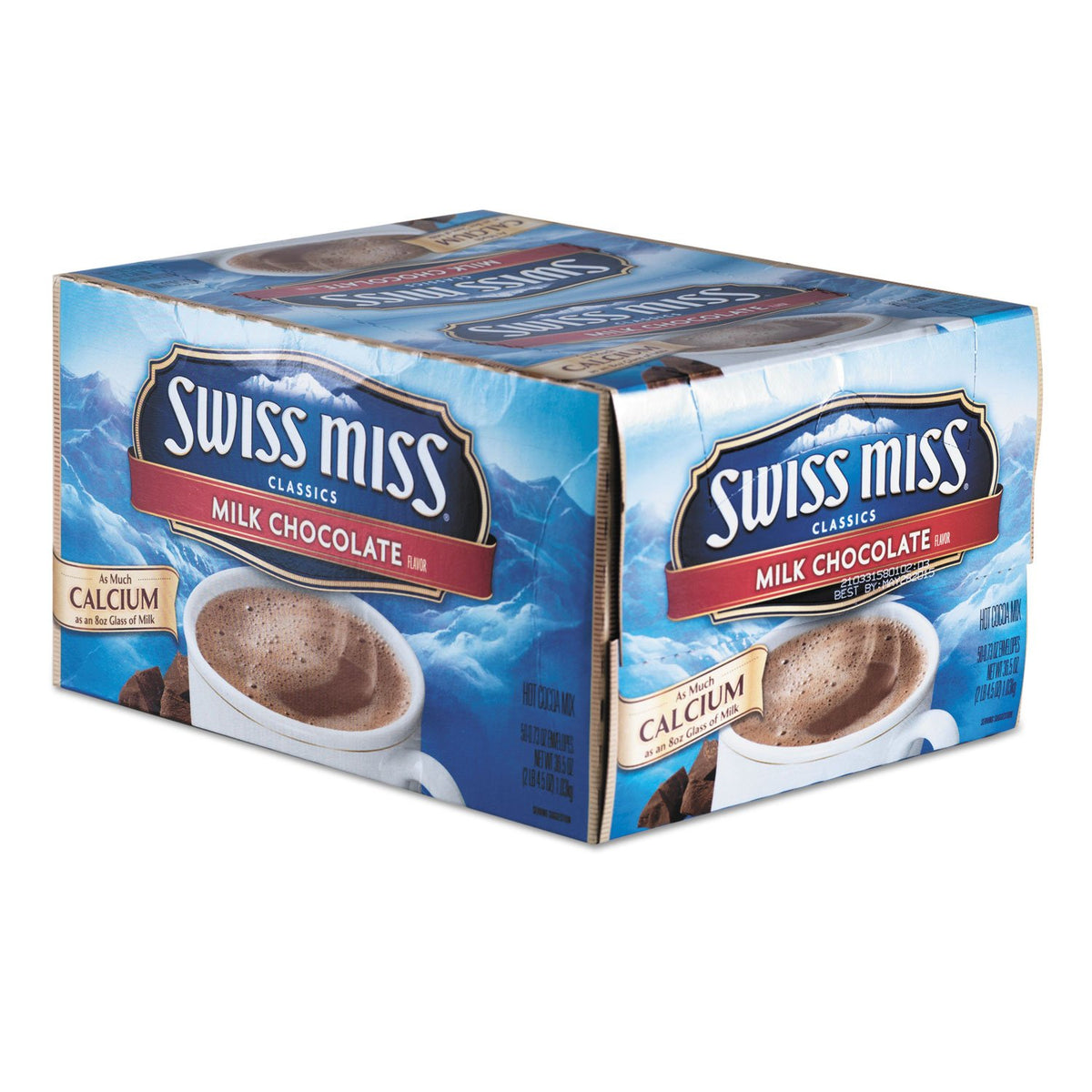 Hot Cocoa Mix, Regular, 0.73 oz. Packets, 50 Packets/Box