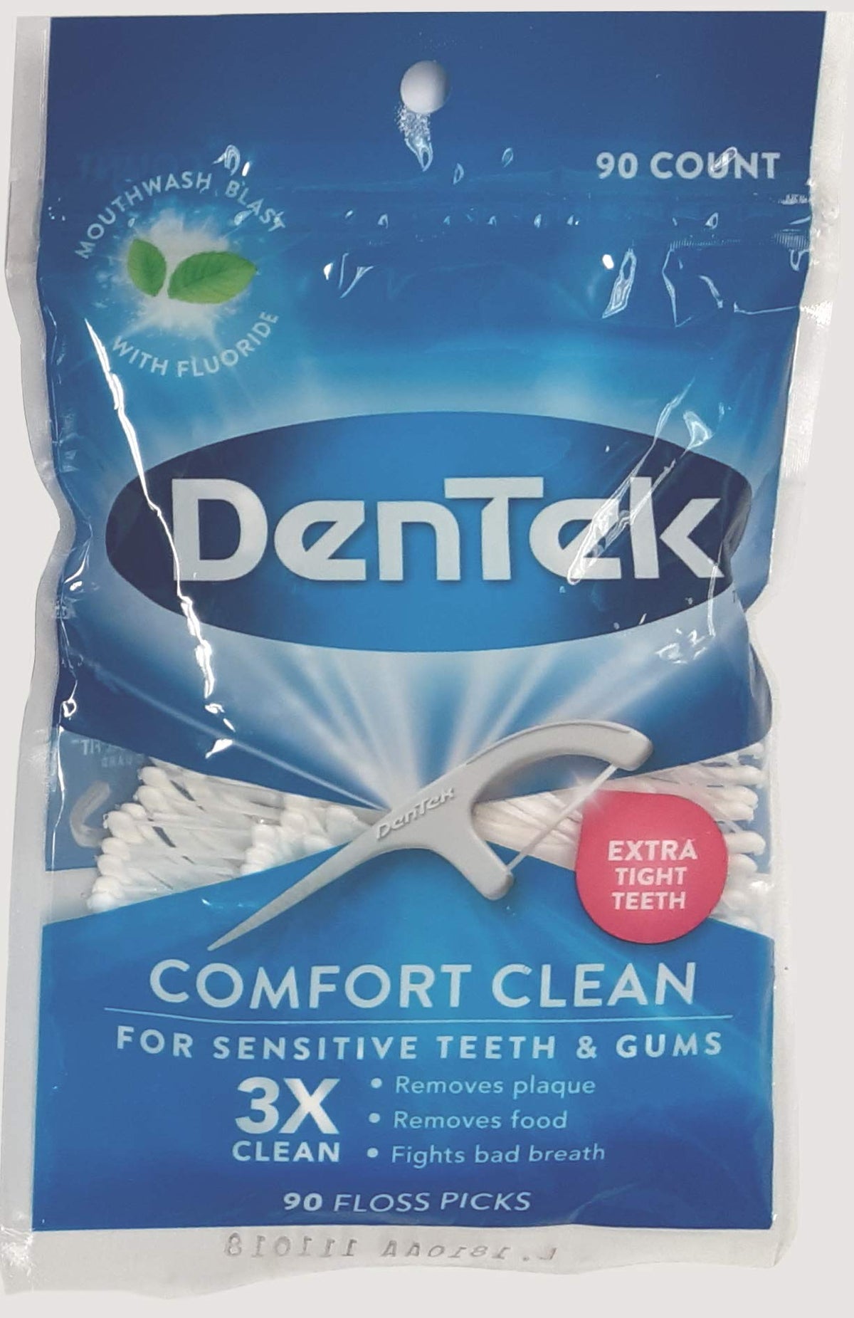 Dentek Flosser Mint 90 ct QQ product image 1