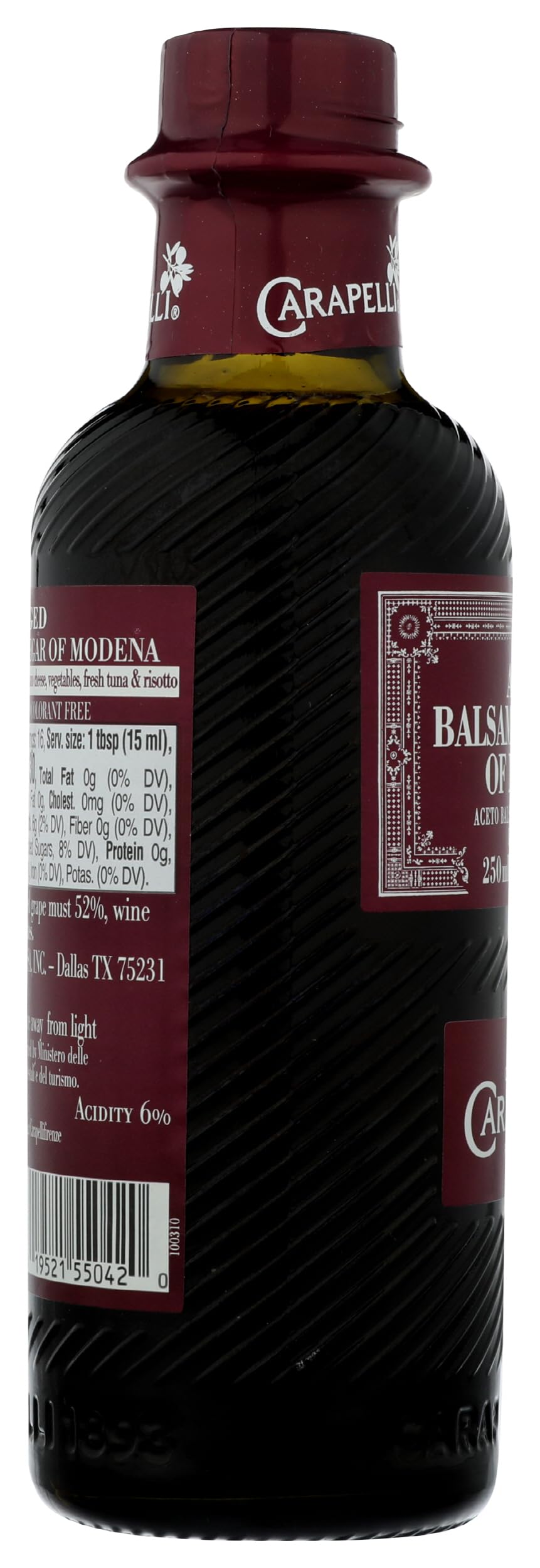 CARAPELLI Aged Balsamic Vinegar, 250 ML
