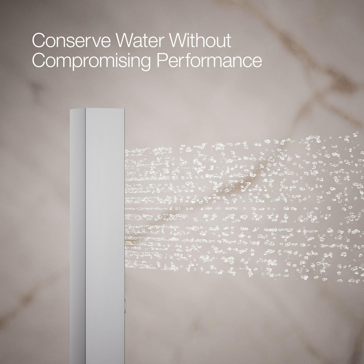 Kohler 21336-CP Shift®+ Square two-function handshower, 2.5 gpm, Polished Chrome