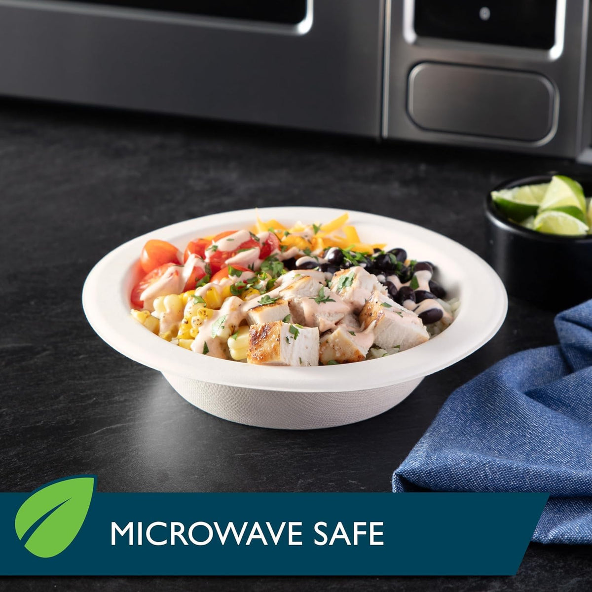 Hefty ECOSAVE Compostable Bowl, 16 Ounce, 25 Count (Pack of 12)