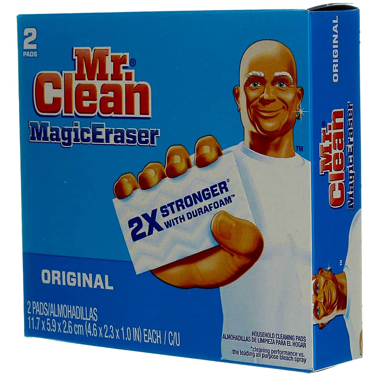 Mr. Clean Magic Eraser, Original 2 ea (Pack of 4)