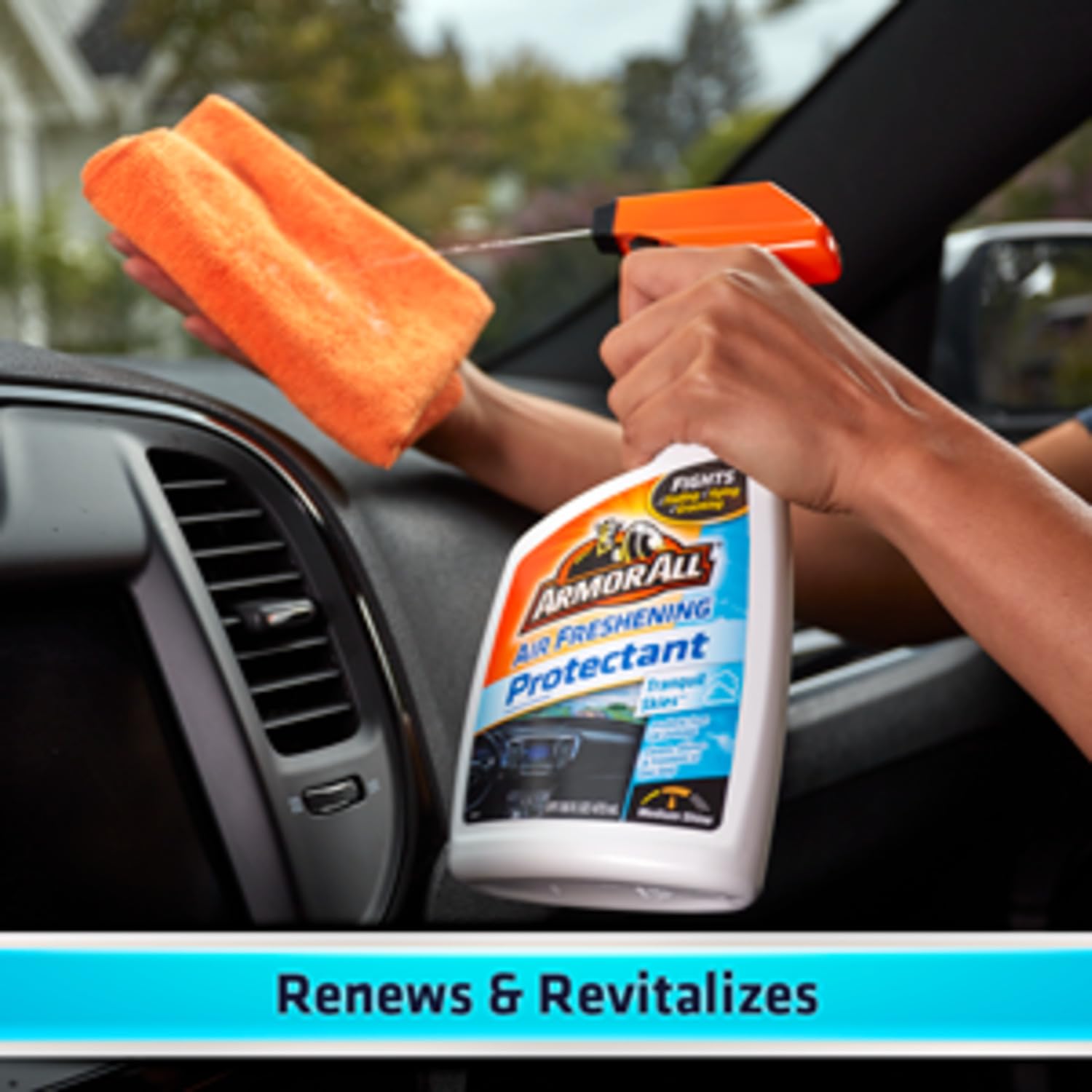 Armor All Tranquil Skies Scent Air Freshening Car Protectant Spray - 16 FL OZ