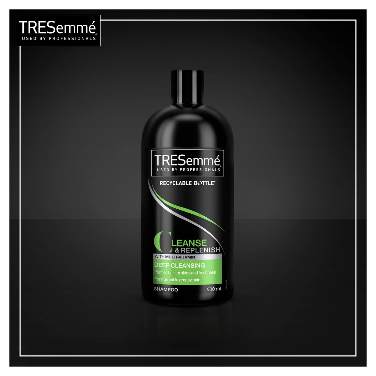 TRESemmé Replenish & Cleanse Shampoo with vitamin C, Fresh, 900 ml, Pack of 1
