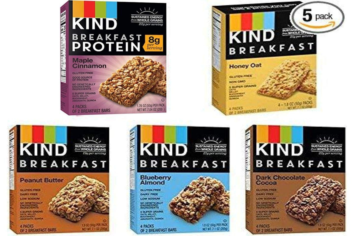 Kind, Breakfast Bars, Variety Packs (5)