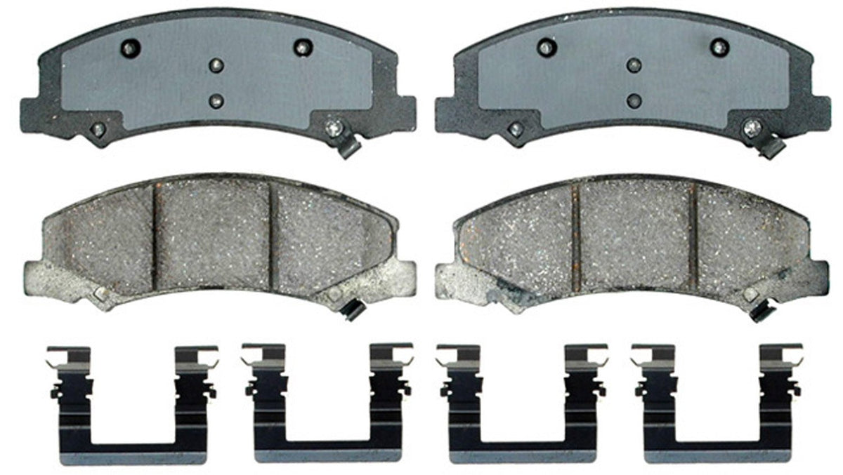 ACDelco Gold 17D1159CH Ceramic Front Disc Brake Pad Set