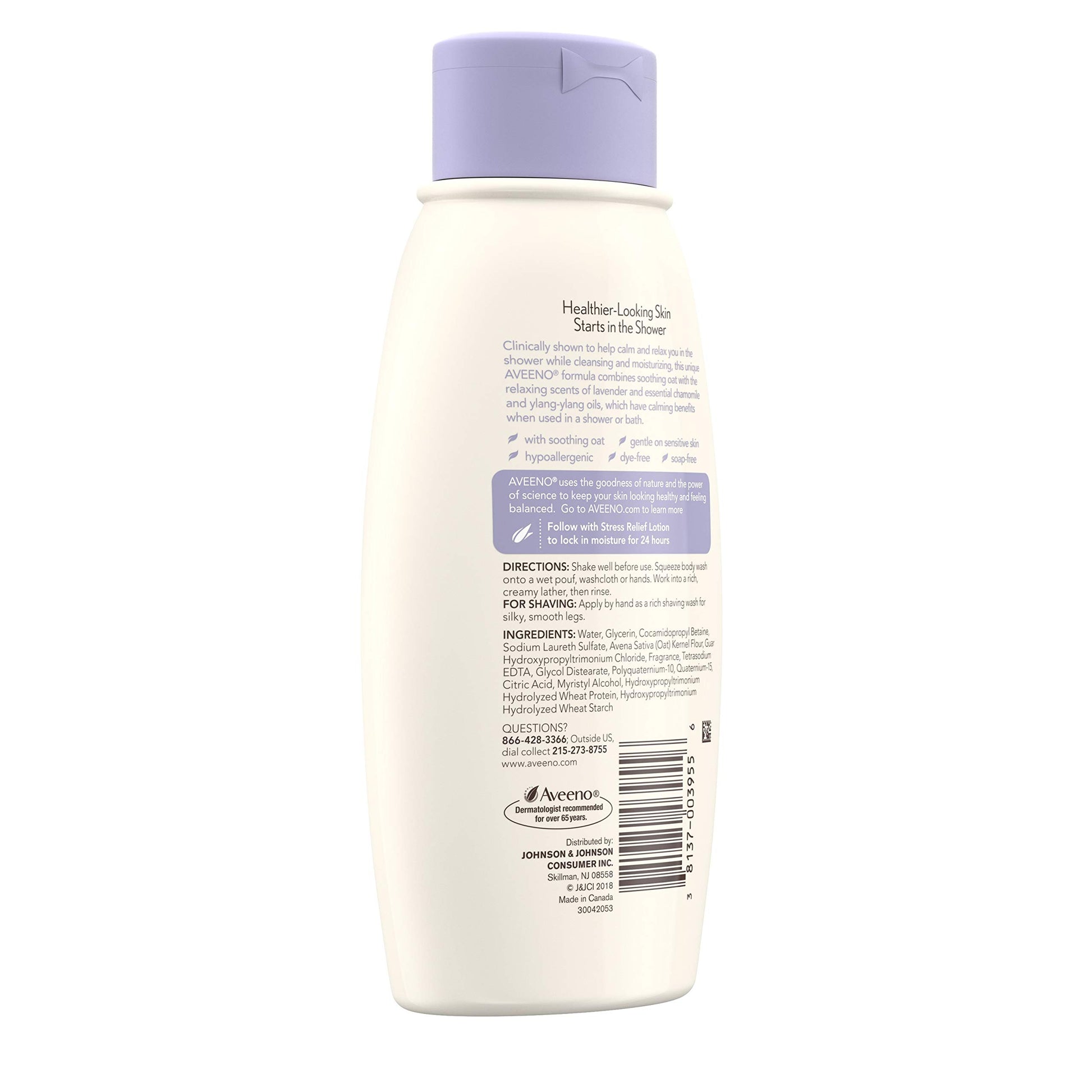 Aveeno Stress Relief Body Wash - 12 oz