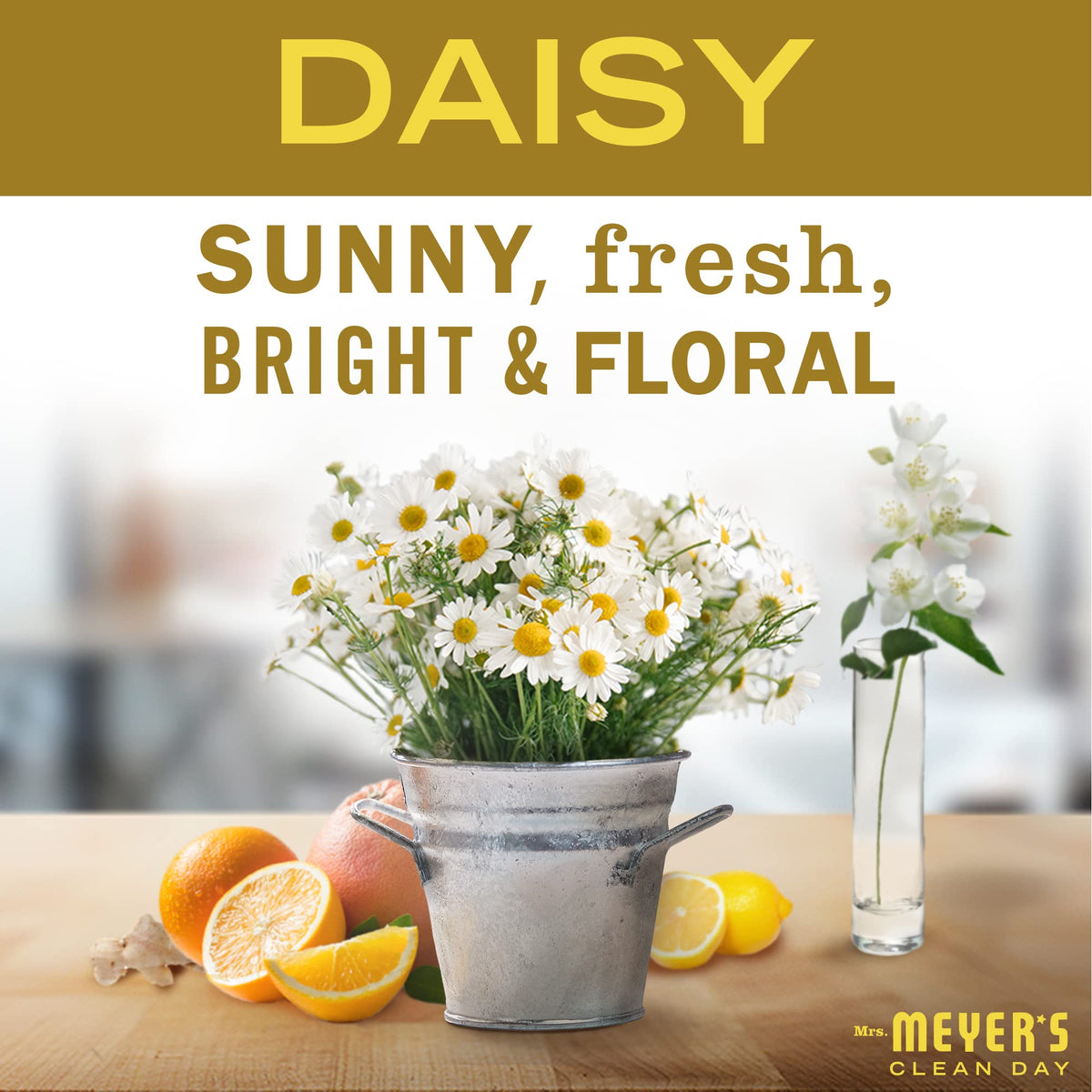 MRS. MEYER'S CLEAN DAY All-Purpose Cleaner Spray, Daisy, 16 Fl. Oz