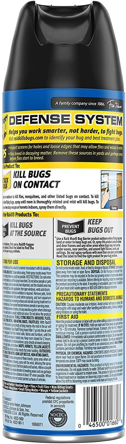 Raid Flying Insect Killer, 15 OZ (Pack - 10)