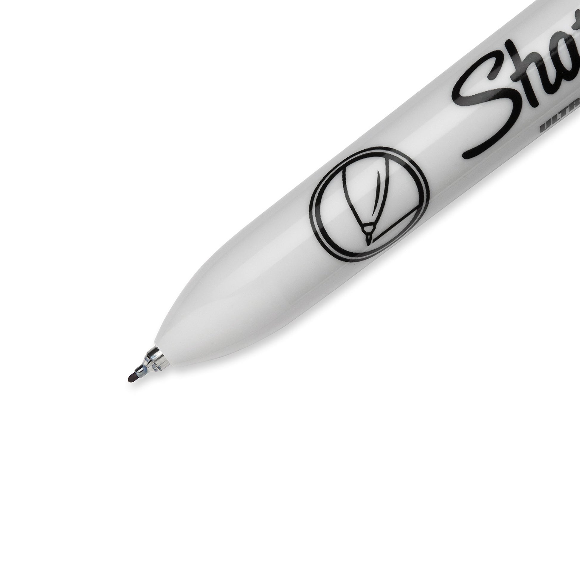 SHARPIE Retractable Permanent Markers, Ultra Fine Point, Blue, 12 Count - 1735792