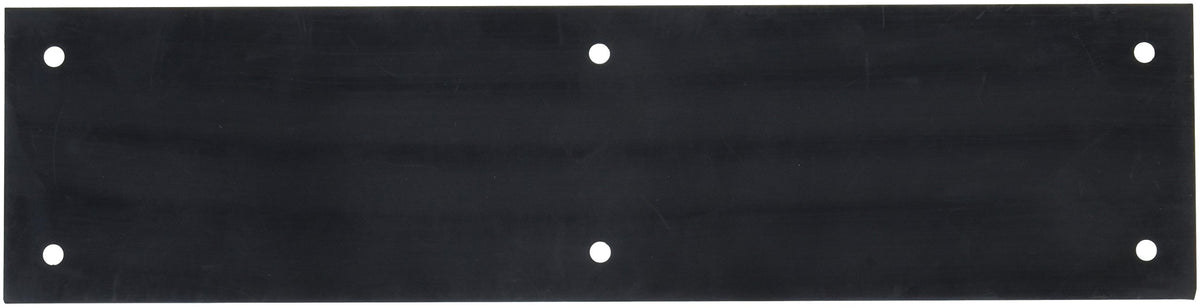 Baldwin 2121 3 Inch x 12 Inch Solid Brass Square Edge Push Plate, Oil Rubbed Bronze