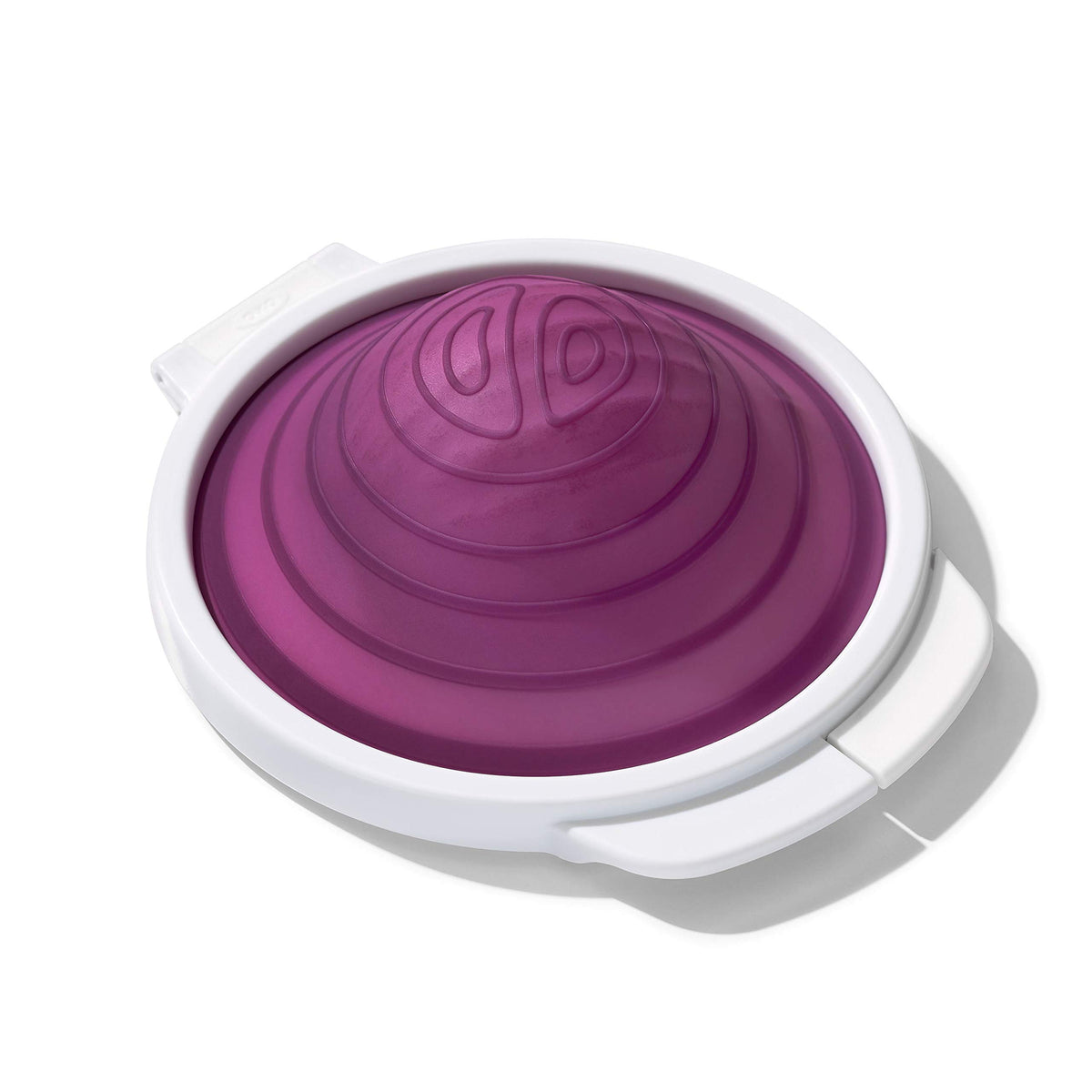 OXO Good Grips Cut & Keep Reusable Silicone Onion Saver,White