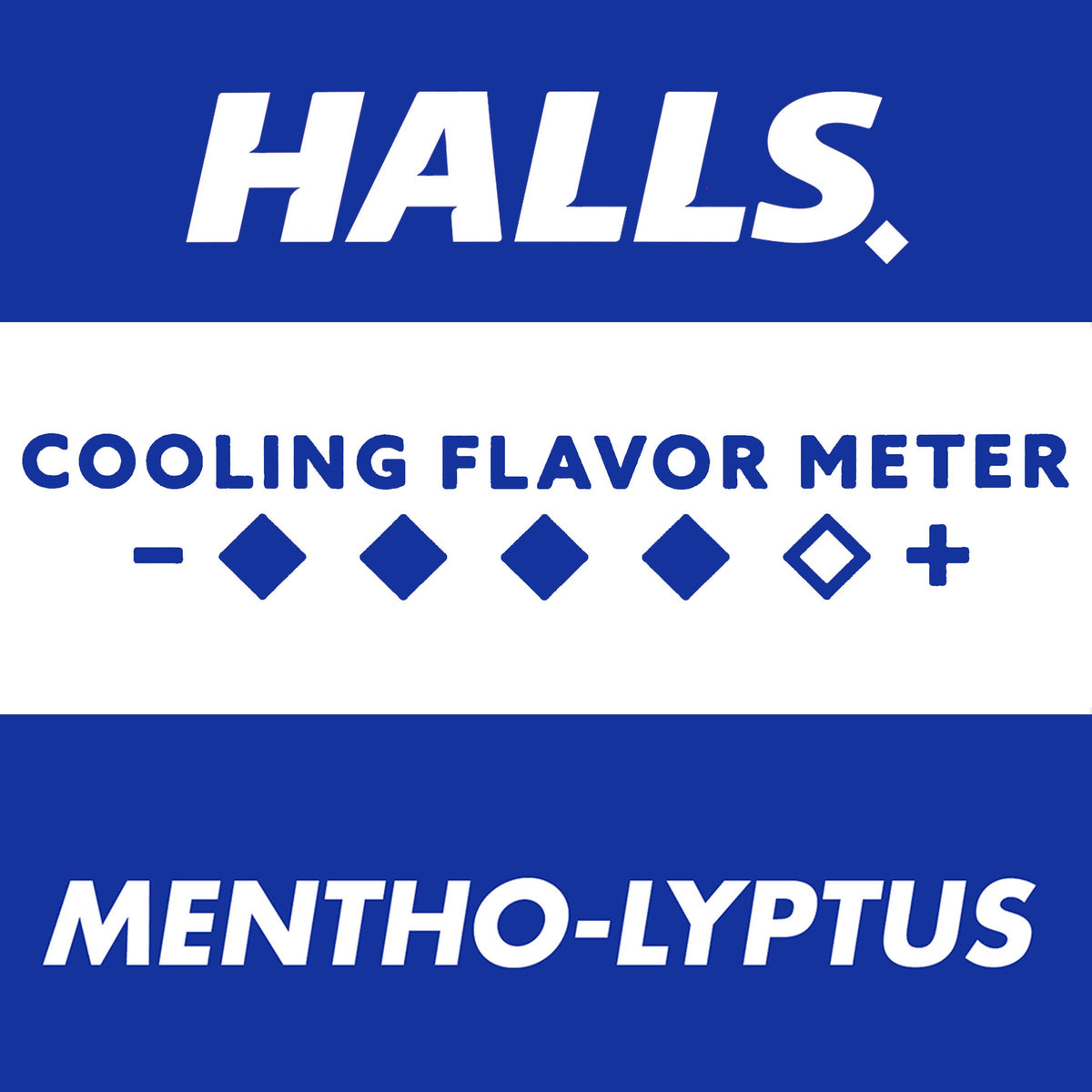 Halls Relief Mentho-Lyptus Cough Drops, 30 Drops (Pack of 2)