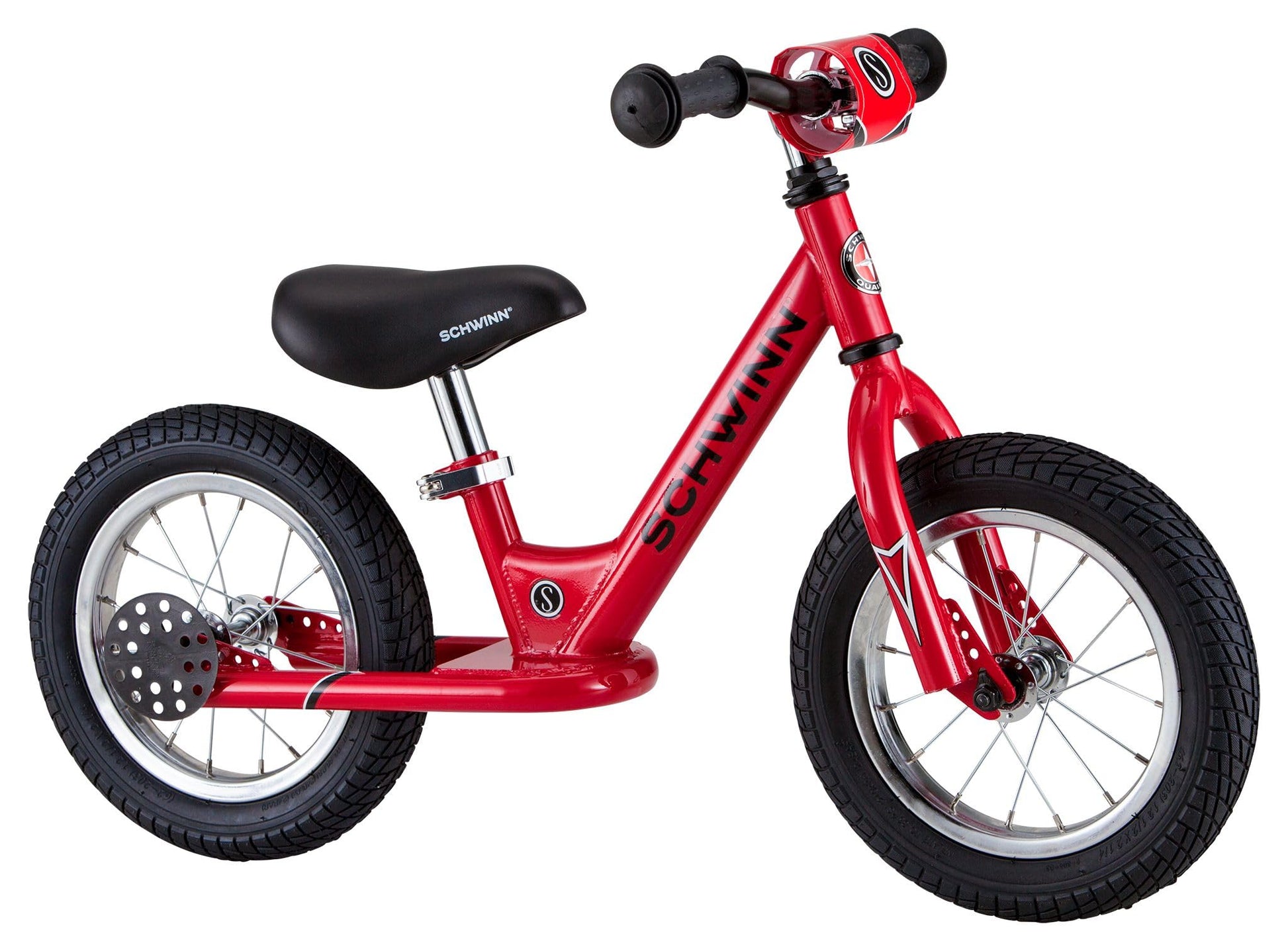 Schwinn Toddler Balance Bike, Boys and Girls, Fits Kids 28-38-Inches Tall, with 12-Inch Wheels, Beginner Rider Training, Red