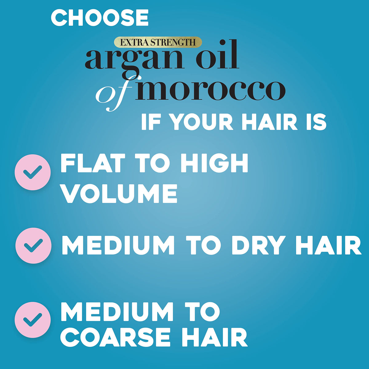 OGX Argan Oil of Morocco Extra Strength Shampoo & Conditioner, 2 Pack