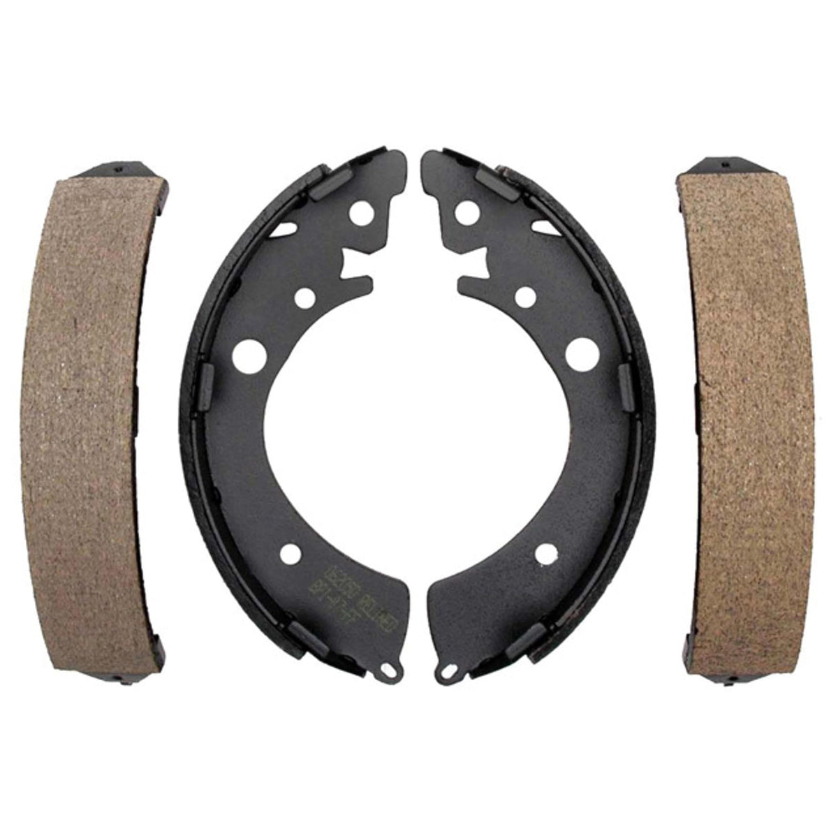 ACDelco Gold 17576B Bonded Rear Drum Brake Shoe Set