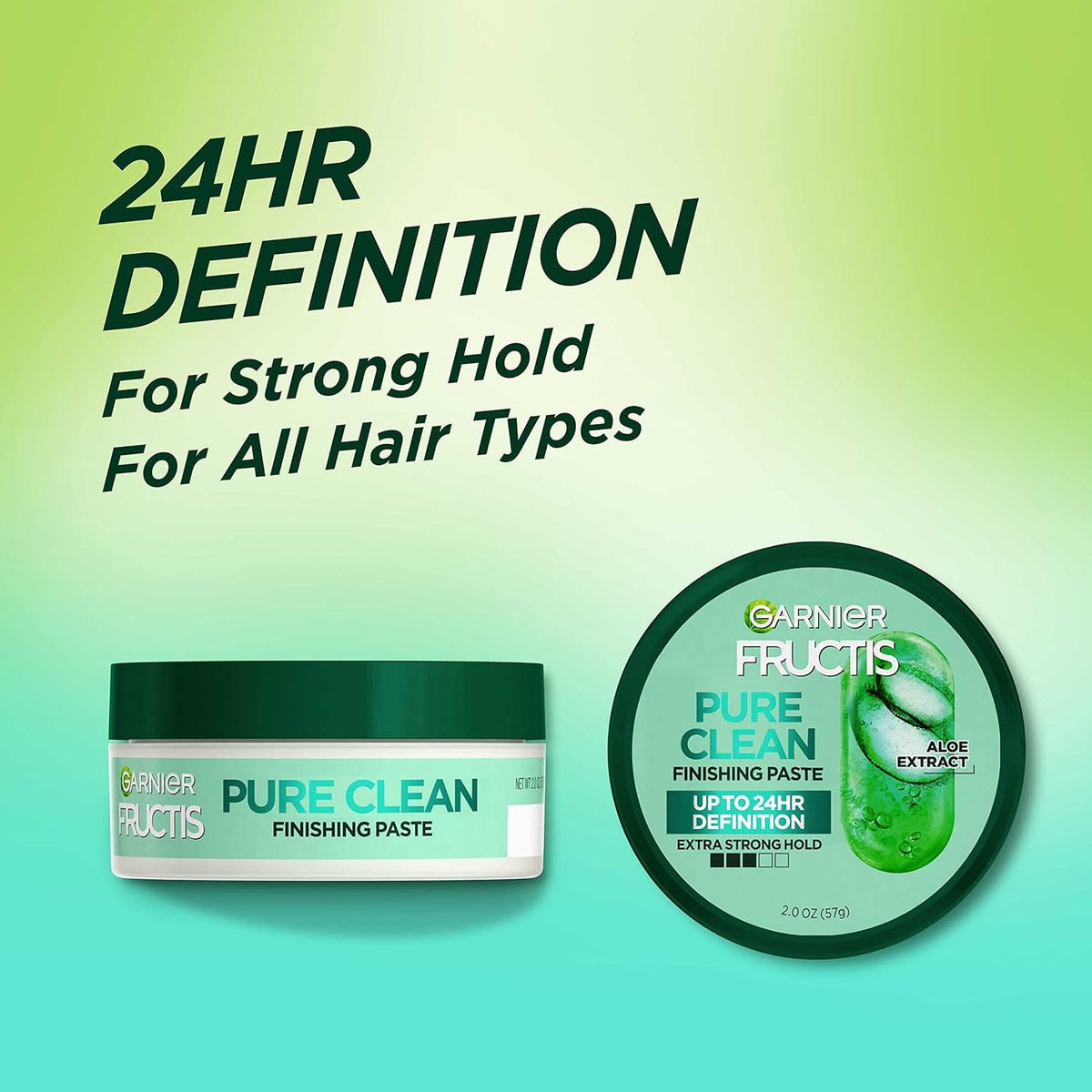 Garnier Fructis Style Pure Clean Finishing Paste 2 oz (Pack of 5)